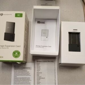 Seagate Black Storage Expansion Card for Gaming Consoles